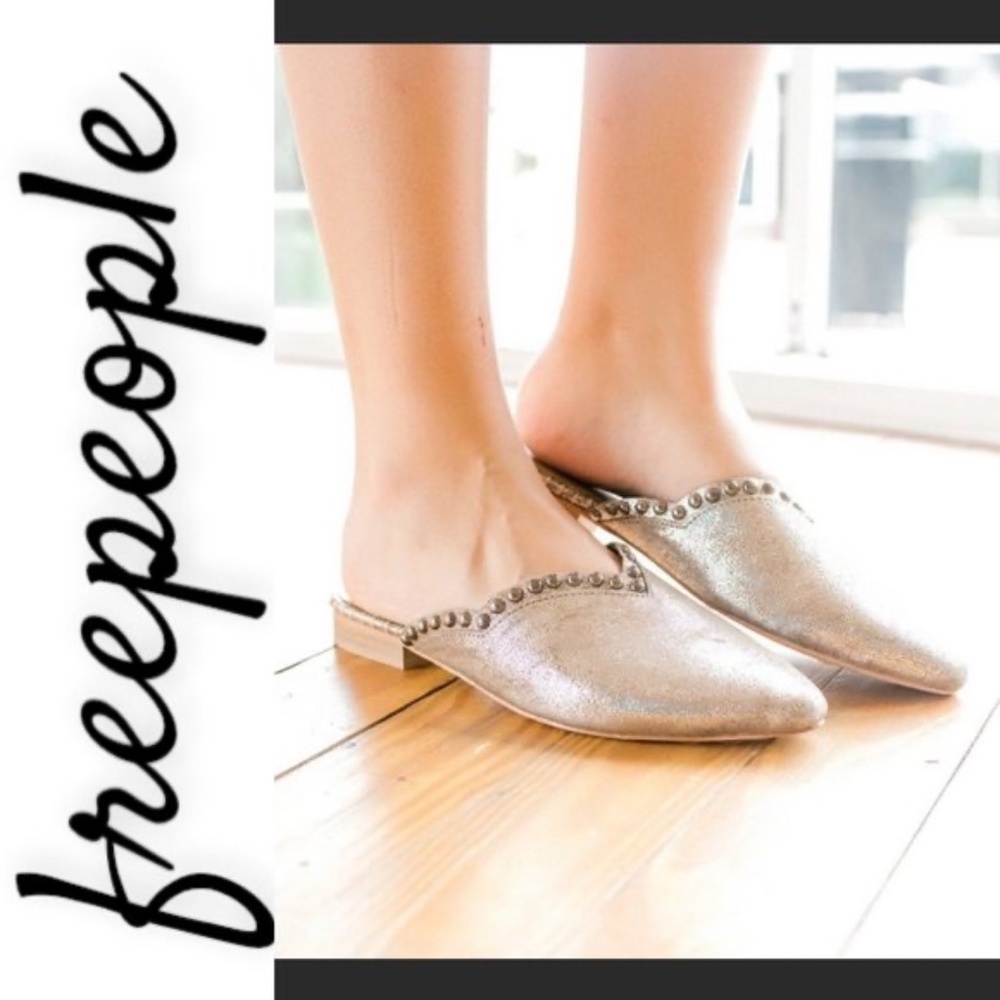 Free People Studded Mules
